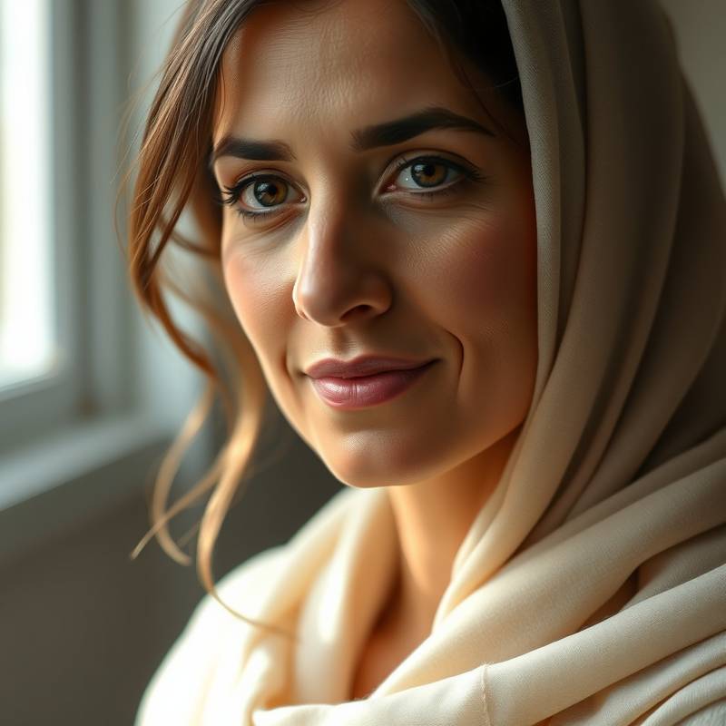Foto van Fatima El Messaoudi, een empathische coach met een zorgzame blik.
